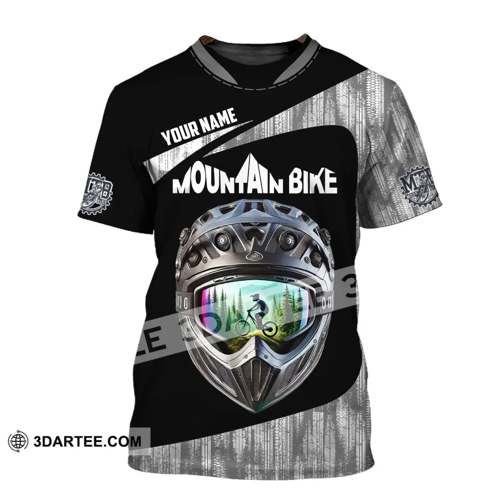 Unisex Shirt - Custom Text Mountain Bike T-Shirt / S T-Shirt