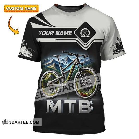 Unisex Shirt - Custom Text Mtb T-Shirt