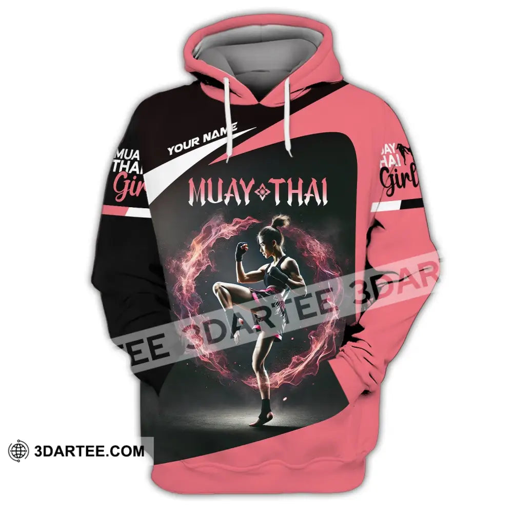 Unisex Shirt - Custom Text Muay Thai Hoodie / S T-Shirt