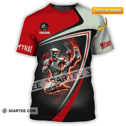 Unisex Shirt - Custom Text Muay Thai T-Shirt