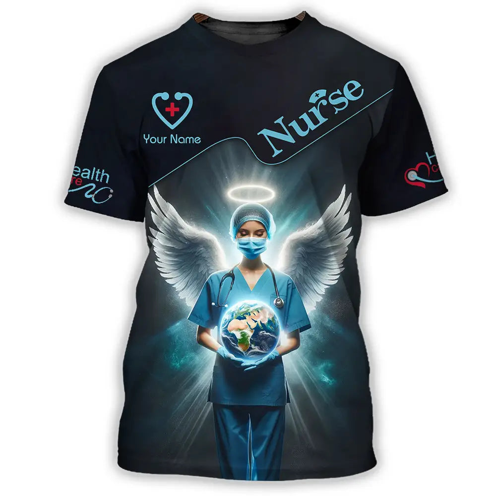 Unisex Shirt - Custom Text Nursing Shirt Nurse Life T-Shirt / S T-shirt