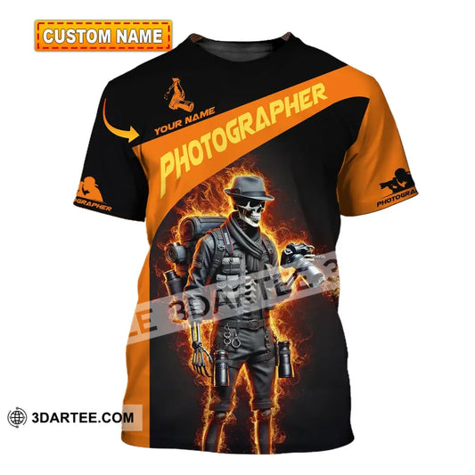 Unisex Shirt - Custom Text Photographer T-Shirt