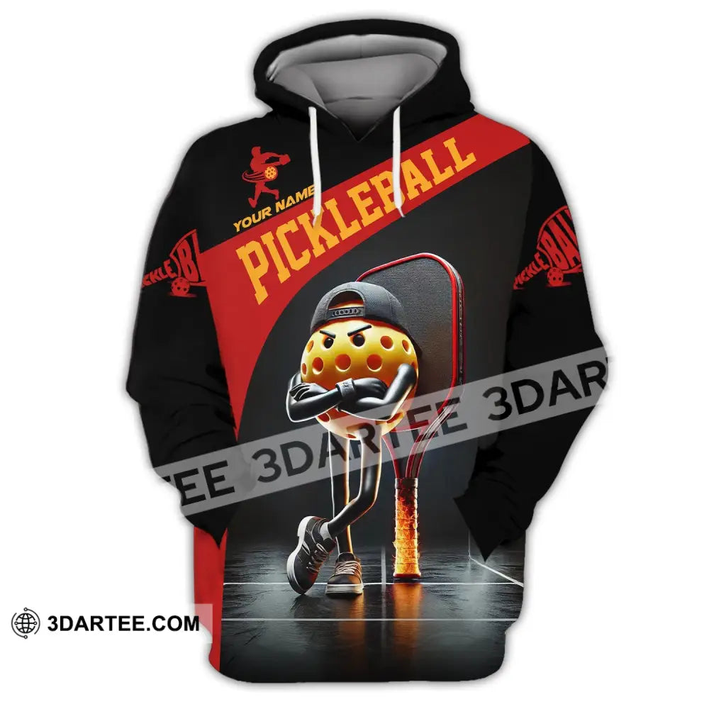 Unisex Shirt - Custom Text Pickleball Hoodie / S T-Shirt