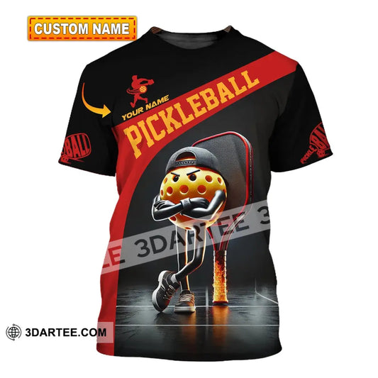 Unisex Shirt - Custom Text Pickleball T-Shirt