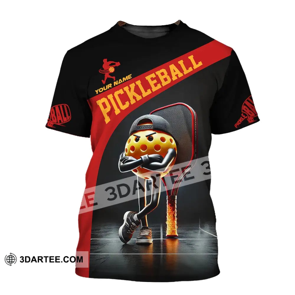 Unisex Shirt - Custom Text Pickleball T-Shirt / S T-Shirt