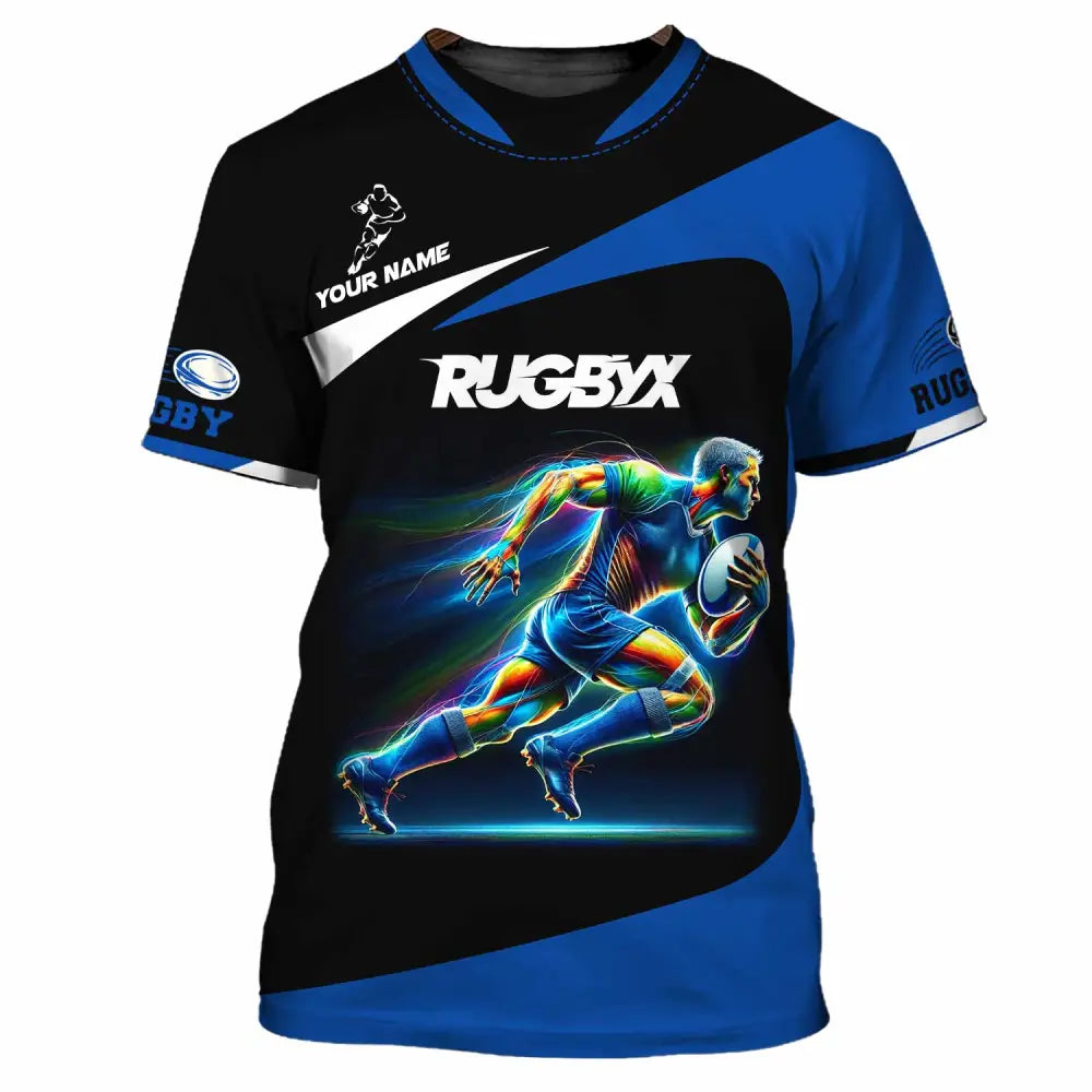 Unisex Shirt - Custom Text Shirt Rugby T-Shirt / S T-shirt