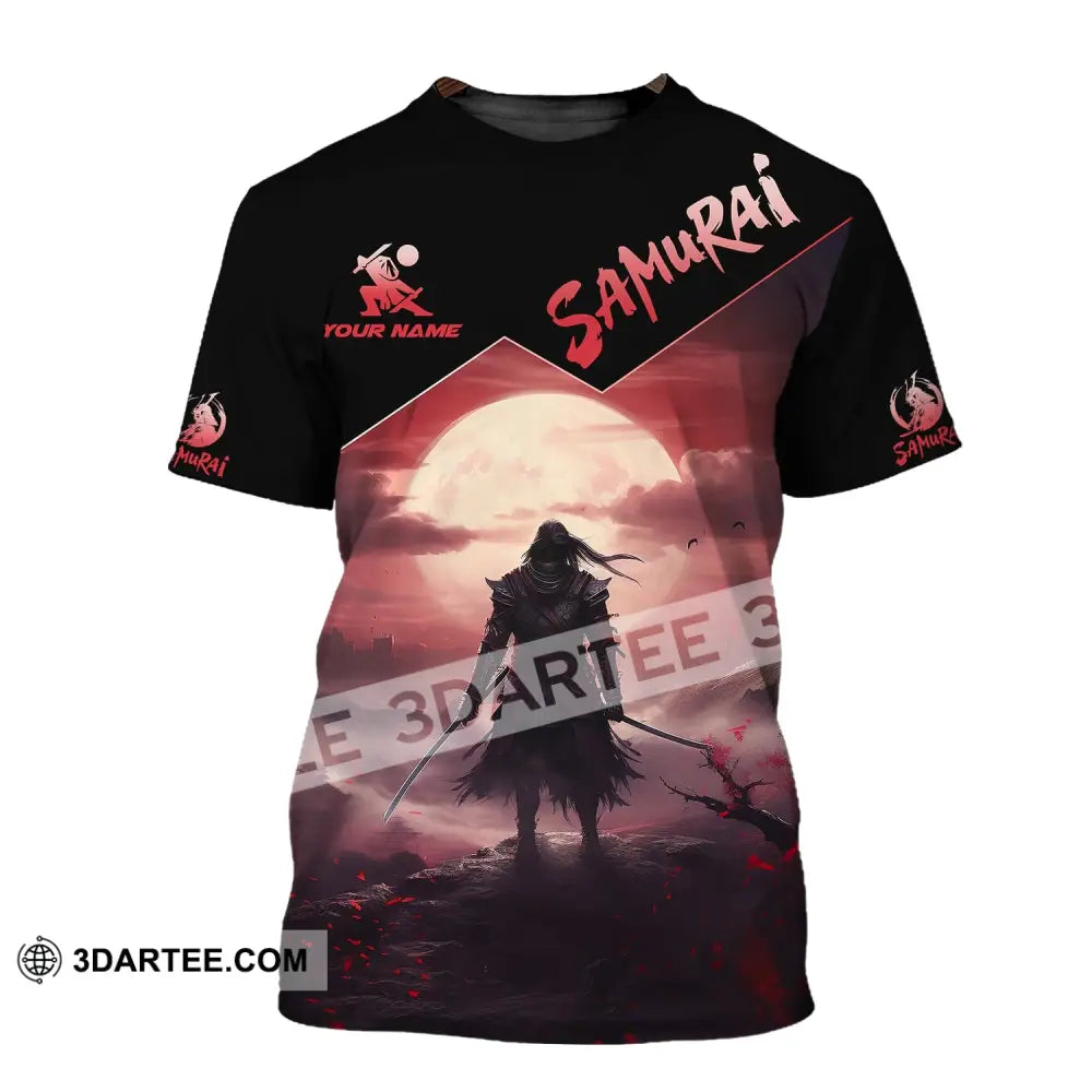 Unisex Shirt - Custom Text Samurai T-Shirt / S T-Shirt