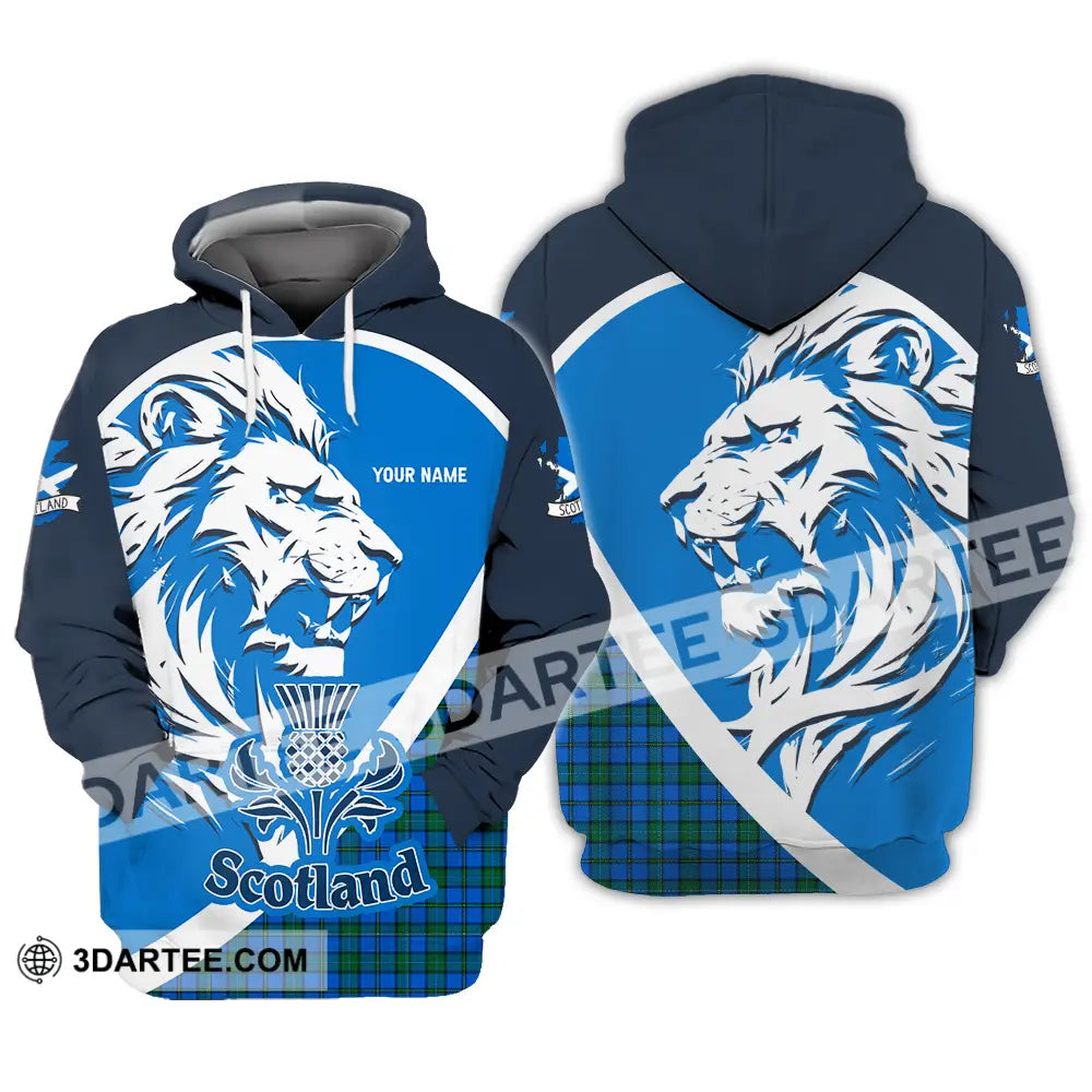 Unisex Shirt - Custom Text Shirt Scotland Shirt Hoodie / S T-shirt