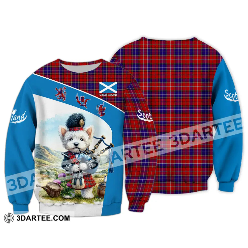 Unisex Shirt - Custom Text Shirt Scotland Shirt Long Sleeve / S T-shirt