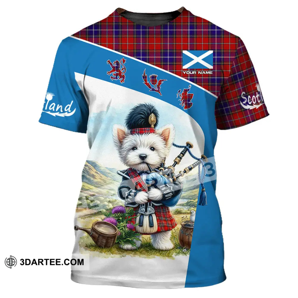 Unisex Shirt - Custom Text Shirt Scotland Shirt T-Shirt / S T-shirt