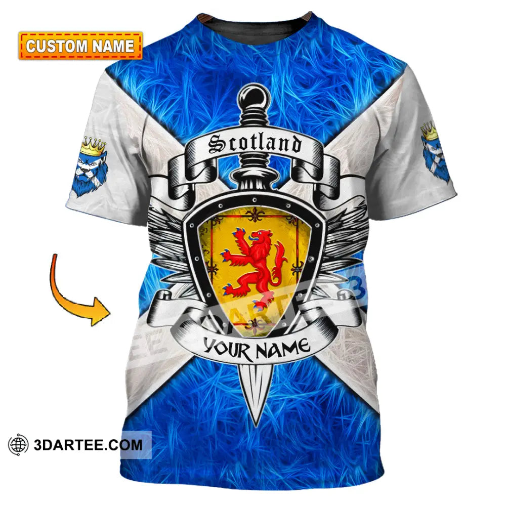 Unisex Shirt - Custom Text Shirt Scottish Shirt T-shirt