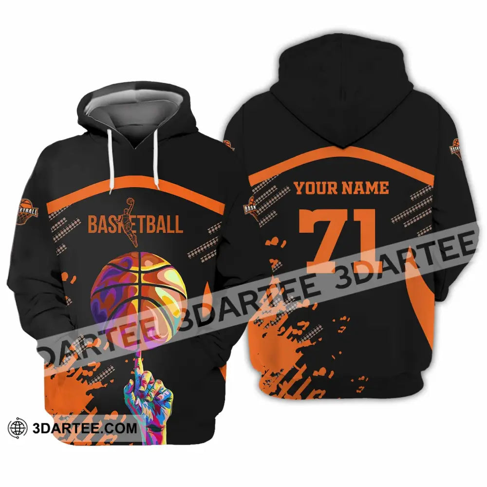 Unisex Shirt - Custom Text Sport Shirt Basketball Hoodie / S T-shirt