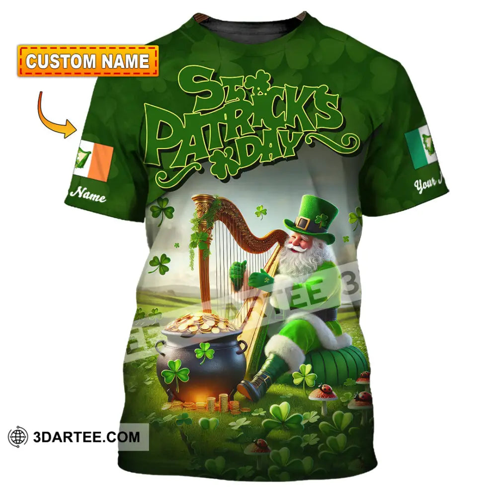 Unisex Shirt - Custom Text St.patrick’s Day T-Shirt