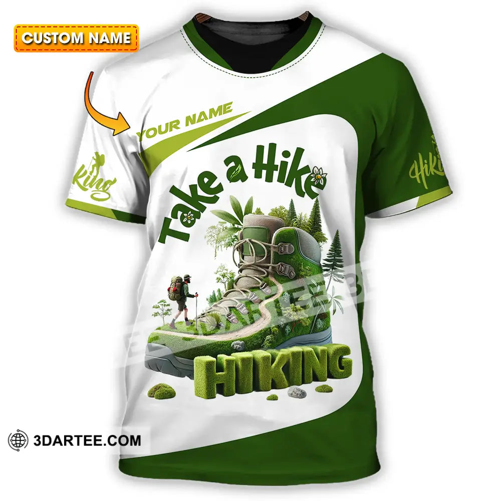 Unisex Shirt - Custom Text Take A Hike T-Shirt