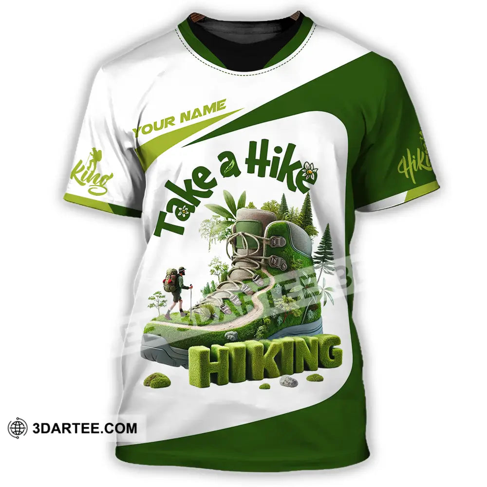 Unisex Shirt - Custom Text Take A Hike T-Shirt / S T-Shirt