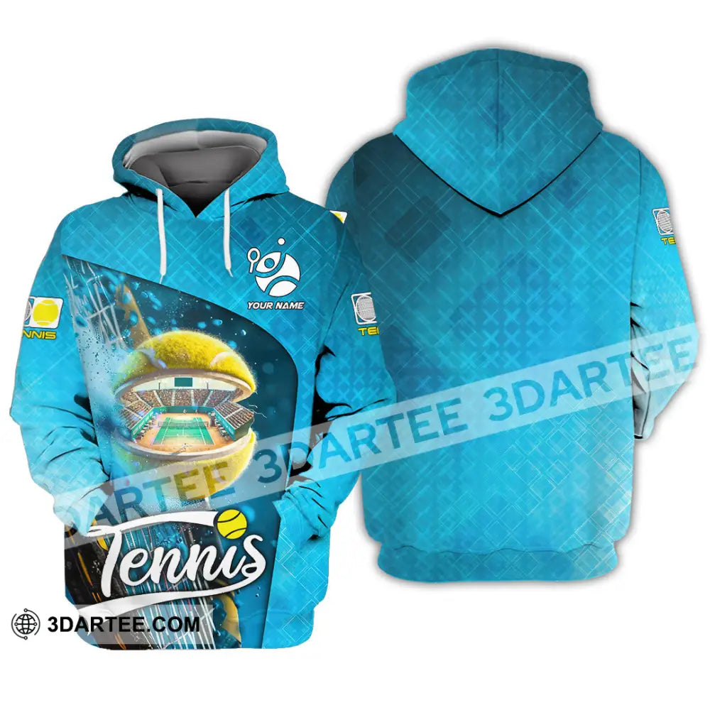 Unisex Shirt - Custom Text Shirt Tennis Shirt Hoodie / S T-shirt