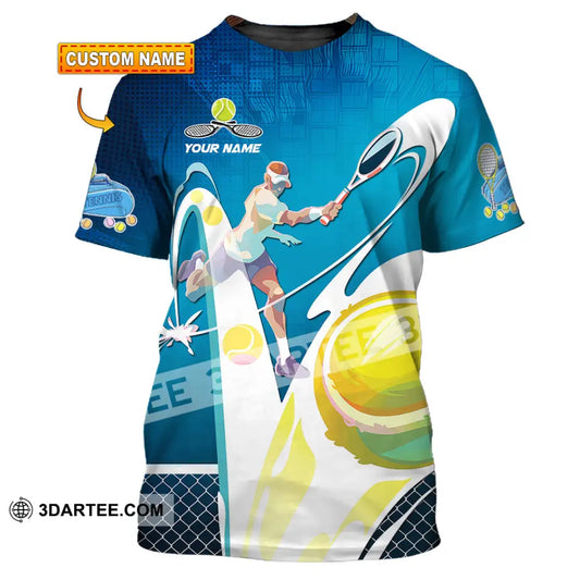 Unisex Shirt - Custom Text Shirt Tennis Shirt T-shirt