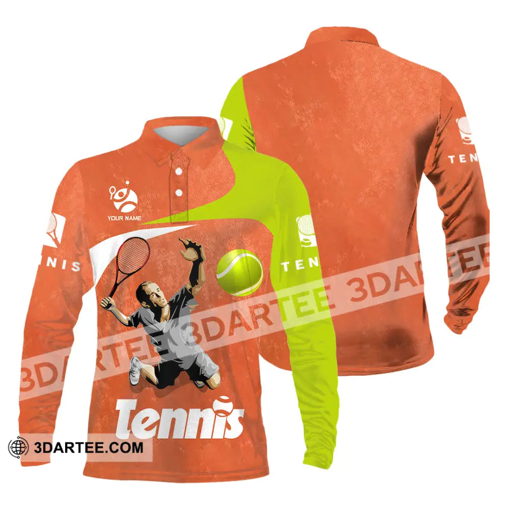 Unisex Shirt - Custom Text Shirt Tennis T-shirt