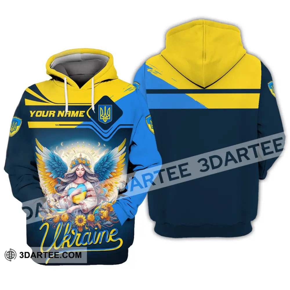 Unisex Shirt - Custom Text Shirt Ukraine Shirt Hoodie / S T-shirt