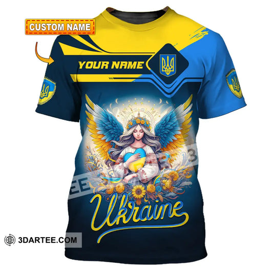 Unisex Shirt - Custom Text Shirt Ukraine Shirt T-shirt