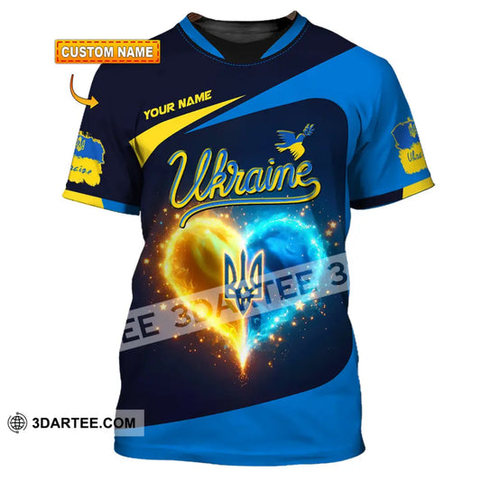Unisex Shirt - Custom Text Shirt Ukraine Shirt T-shirt