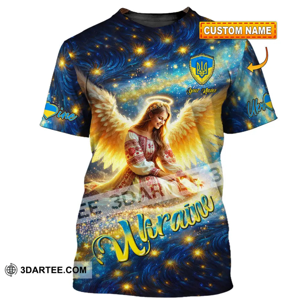 Unisex Shirt - Custom Text Shirt Ukraine Shirt T-shirt