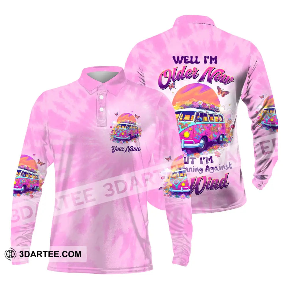 Unisex Shirt - Custom Text Shirt Well I’m Older Now But I’m Still Running Against The Wind Hippie Girl Shirt Long