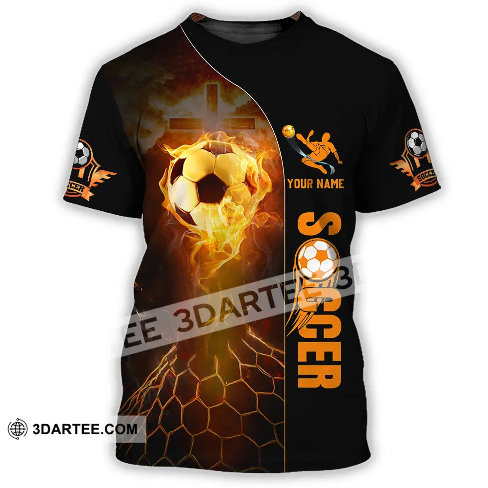Unisex Shirt - Custom Texts Soccer T-Shirt / S T-Shirt