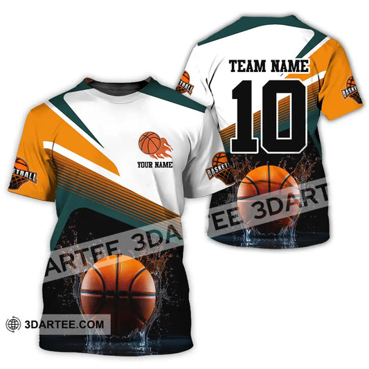 Unisex Shirt - Custom Texts Sport Basketball T-Shirt / S T-Shirt