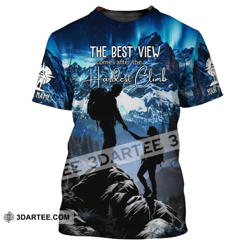 Unisex Shirt - Custom The Best View Comes After The Hardest Climb Sports Shirt T-Shirt / S T-shirt