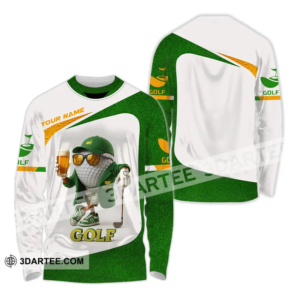 Unisex Shirt - Custom The Golf Shirt Long Sleeve Shirt / S T-shirt