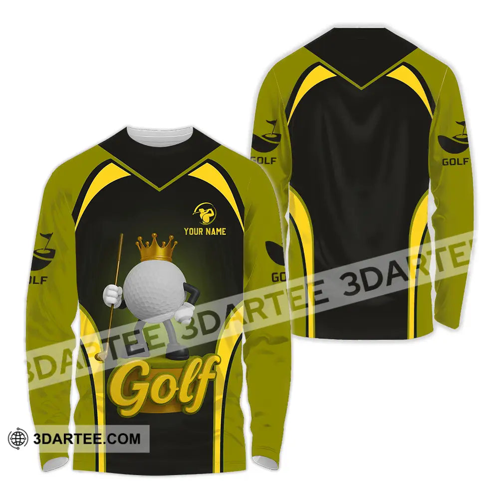 Unisex Shirt - Custom The Golf Shirt Long Sleeve Shirt / S T-shirt