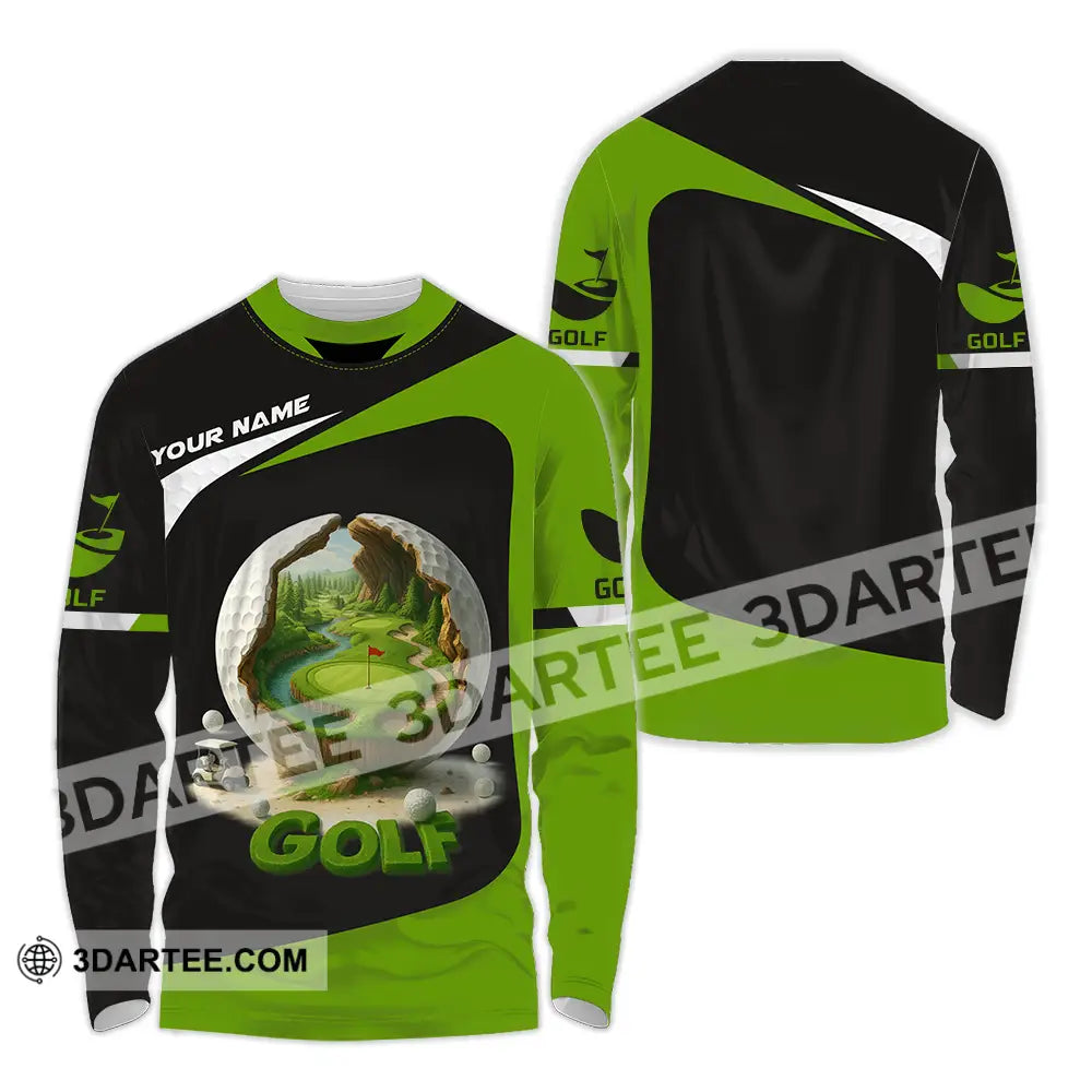 Unisex Shirt - Custom The Golf Shirt Long Sleeve Shirt / S T-shirt