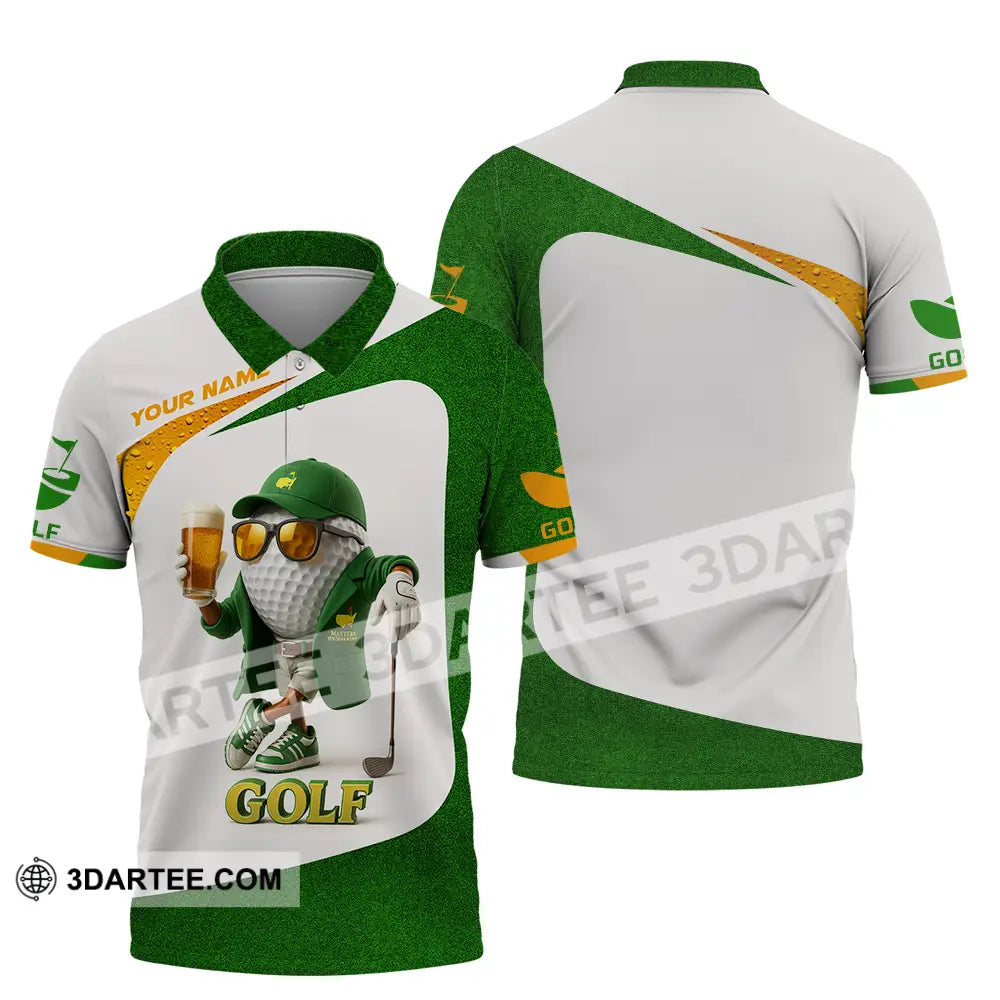 Unisex Shirt - Custom The Golf Shirt Polo Shirt / S T-shirt
