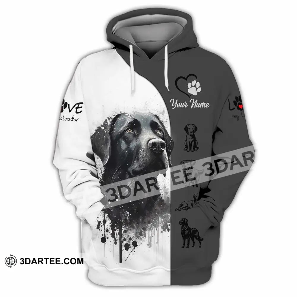 Unisex Shirt - Custom The Labrador 3D Shirt Hoodie / S T-shirt