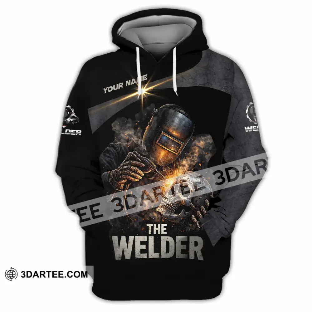 Unisex Shirt - Custom The Welder Shirt - Hoodie / S - T-shirt