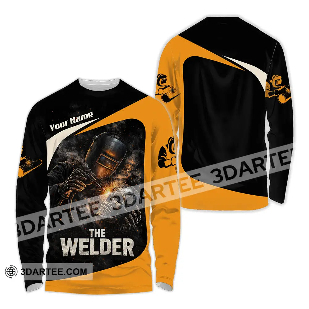 Unisex Shirt - Custom The Welder Shirt - Long Sleeve Shirt / S - T-shirt