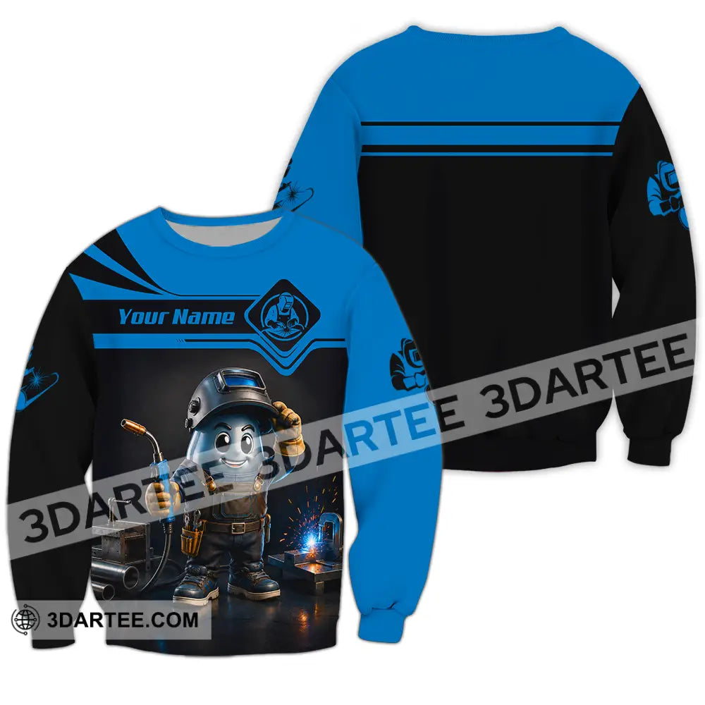 Unisex Shirt - Custom The Welder Shirt - Long Sleeve / S - T-shirt