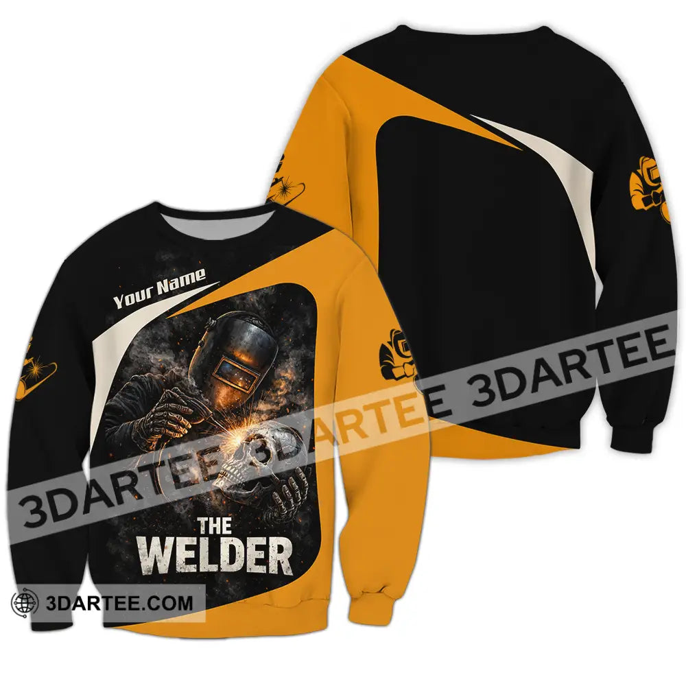 Unisex Shirt - Custom The Welder Shirt - Long Sleeve / S - T-shirt