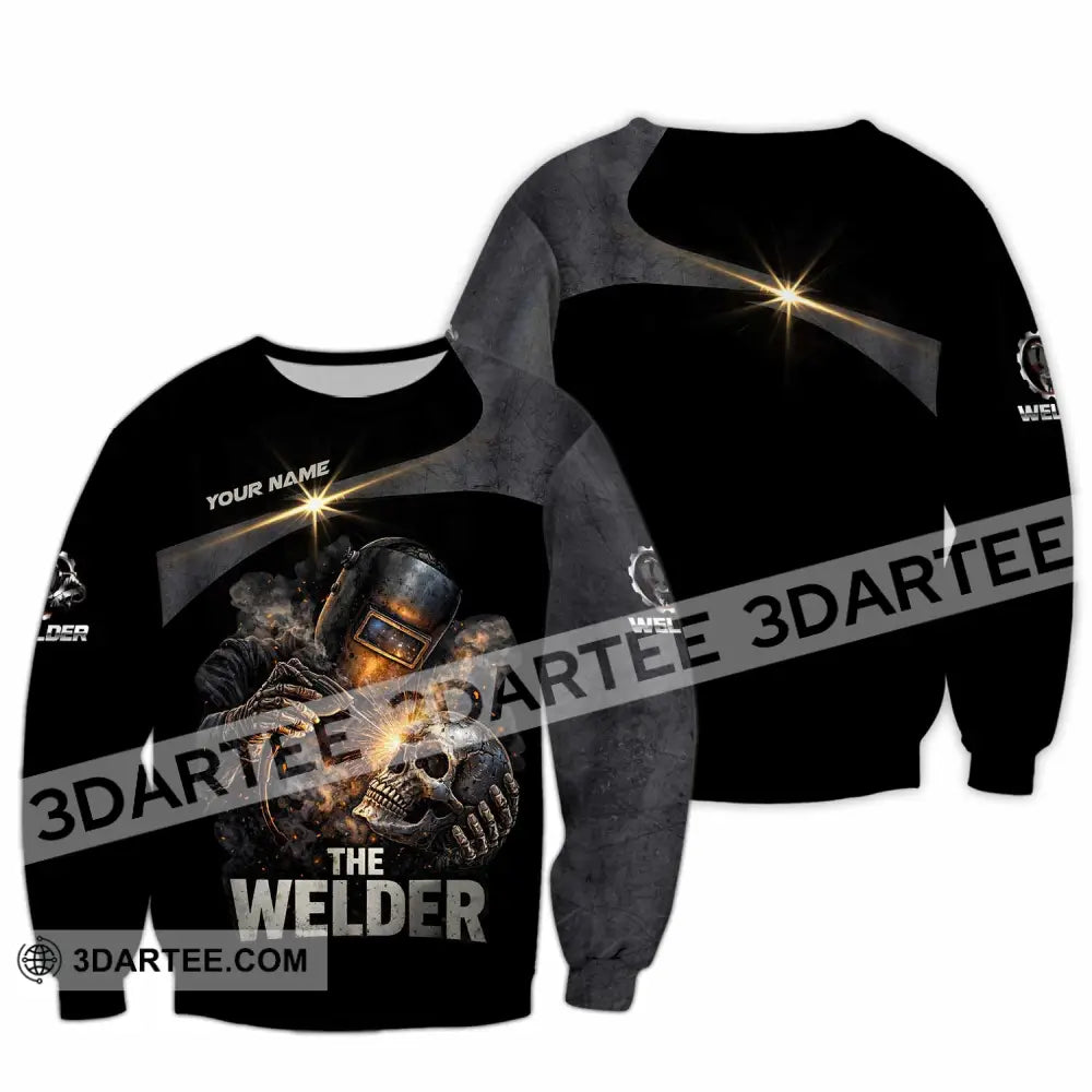 Unisex Shirt - Custom The Welder Shirt - Long Sleeve / S - T-shirt
