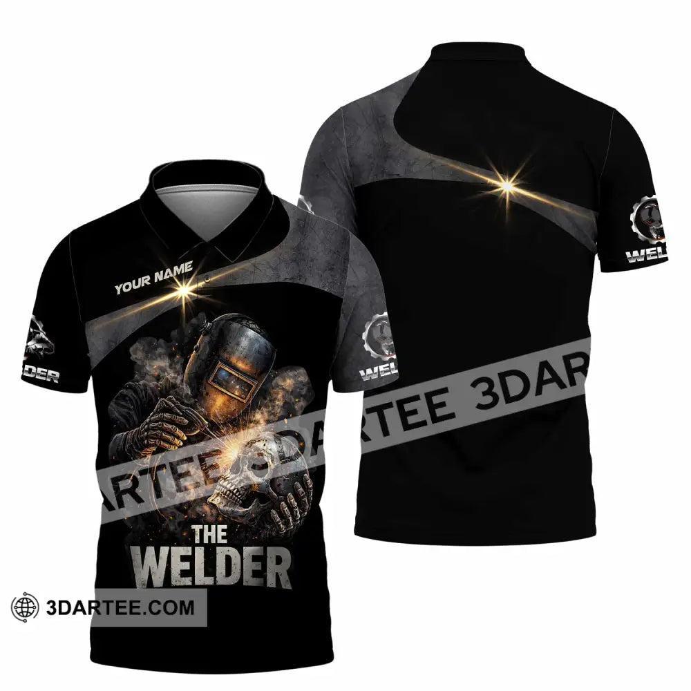 Unisex Shirt - Custom The Welder Shirt - Polo Shirt / S - T-shirt