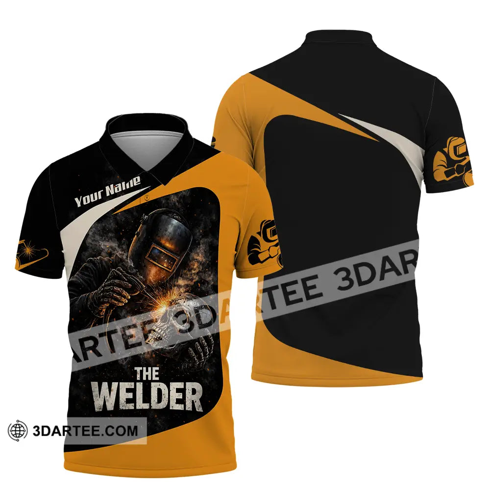 Unisex Shirt - Custom The Welder Shirt - Polo Shirt / S - T-shirt