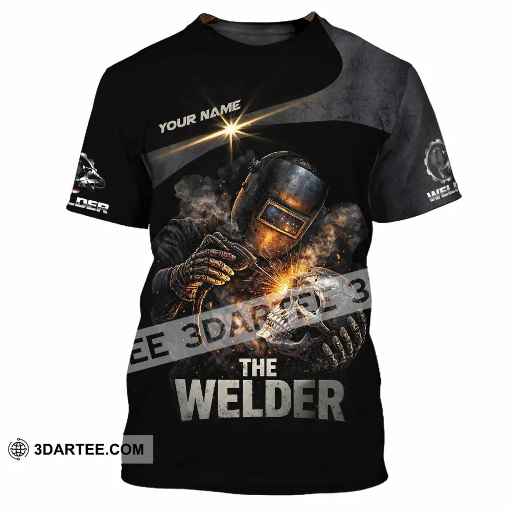 Unisex Shirt - Custom The Welder Shirt - T-Shirt / S - T-shirt