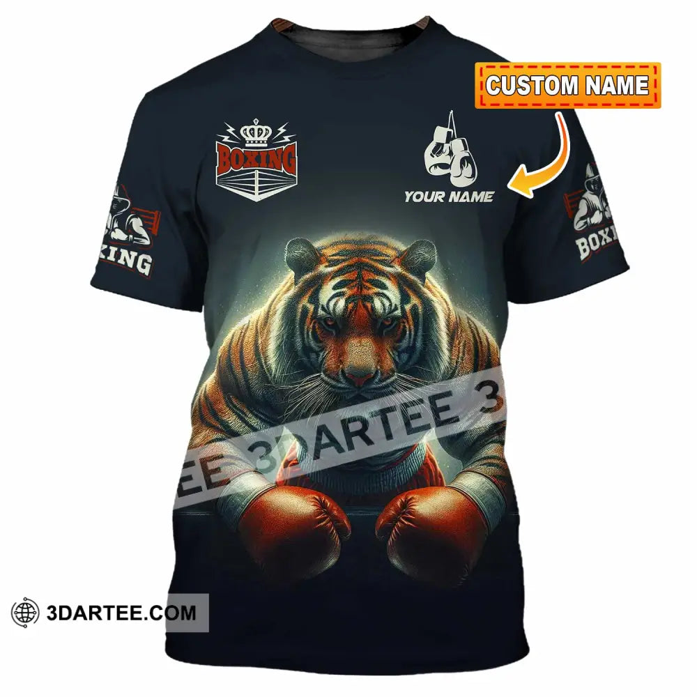 Unisex Shirt - Custom Tiger Boxing Lover Classic Shirt T-shirt