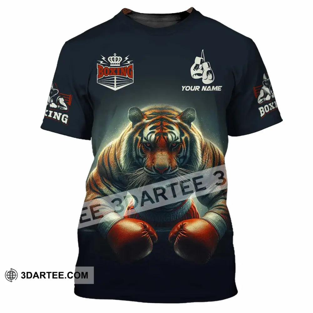 Unisex Shirt - Custom Tiger Boxing Lover Classic Shirt T-Shirt / S T-shirt
