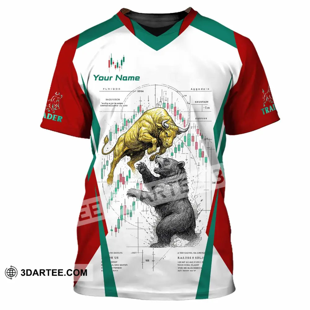 Unisex Shirt - Custom Trader 3D Shirt T-Shirt / S T-shirt