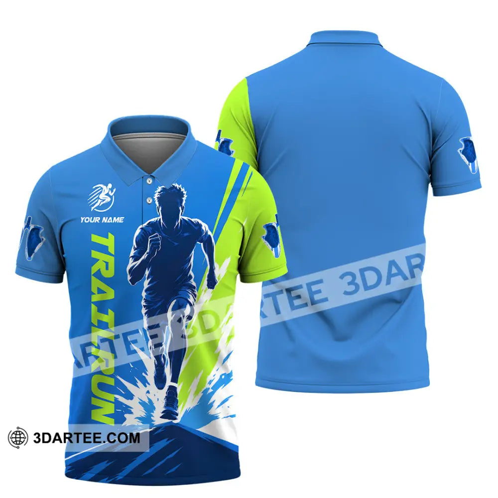 Unisex Shirt - Custom Trail Run Shirt - Polo Shirt / S - T-shirt