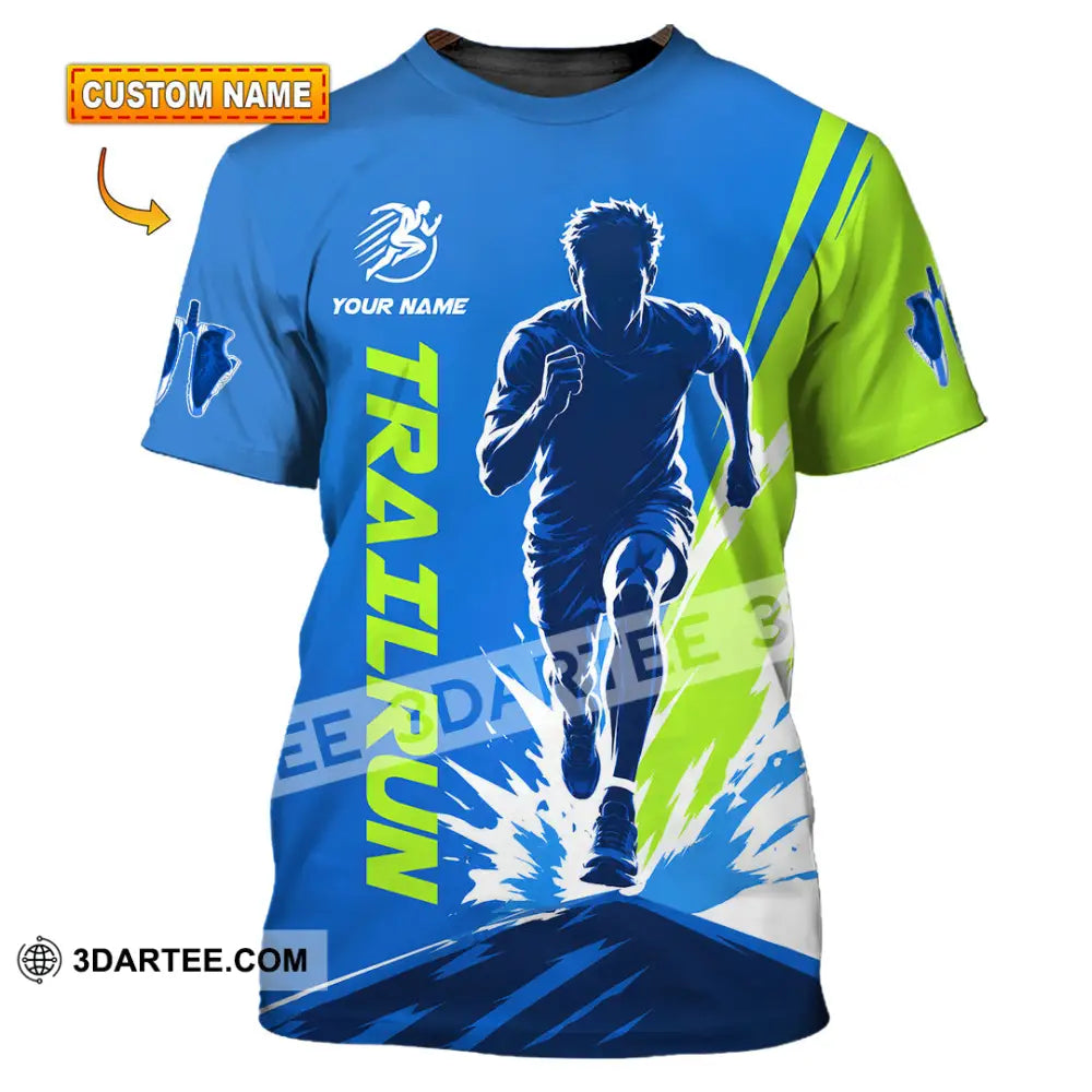 Unisex Shirt - Custom Trail Run Shirt - T-shirt