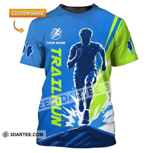 Unisex Shirt - Custom Trail Run Shirt - T-shirt