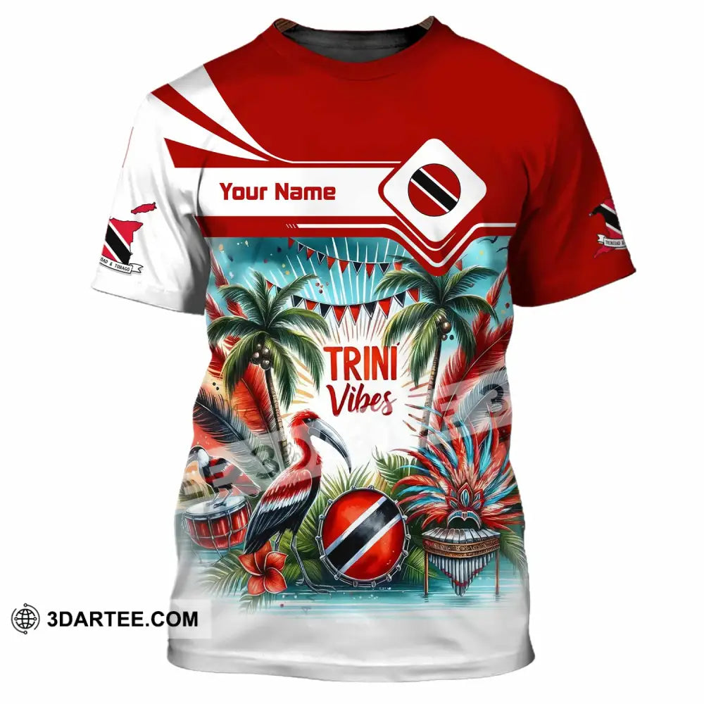 Unisex Shirt - Custom Trini Vibes Shirt - T-Shirt / S - T-shirt
